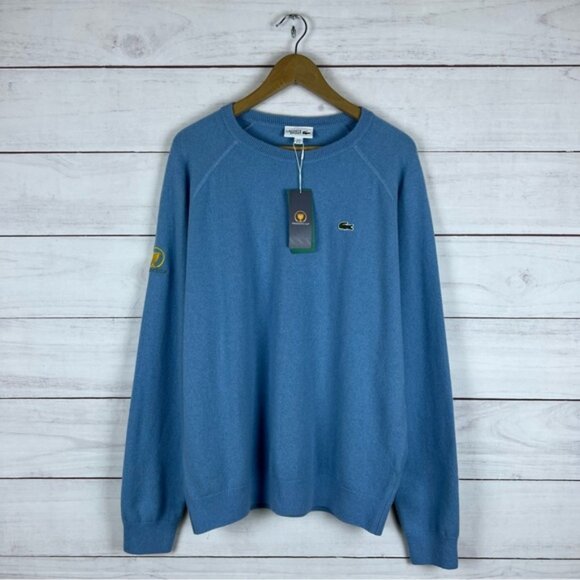 NWT Lacoste Sport x Presidents Cup Golf Cashmere Sweater XL - Picture 1 of 6